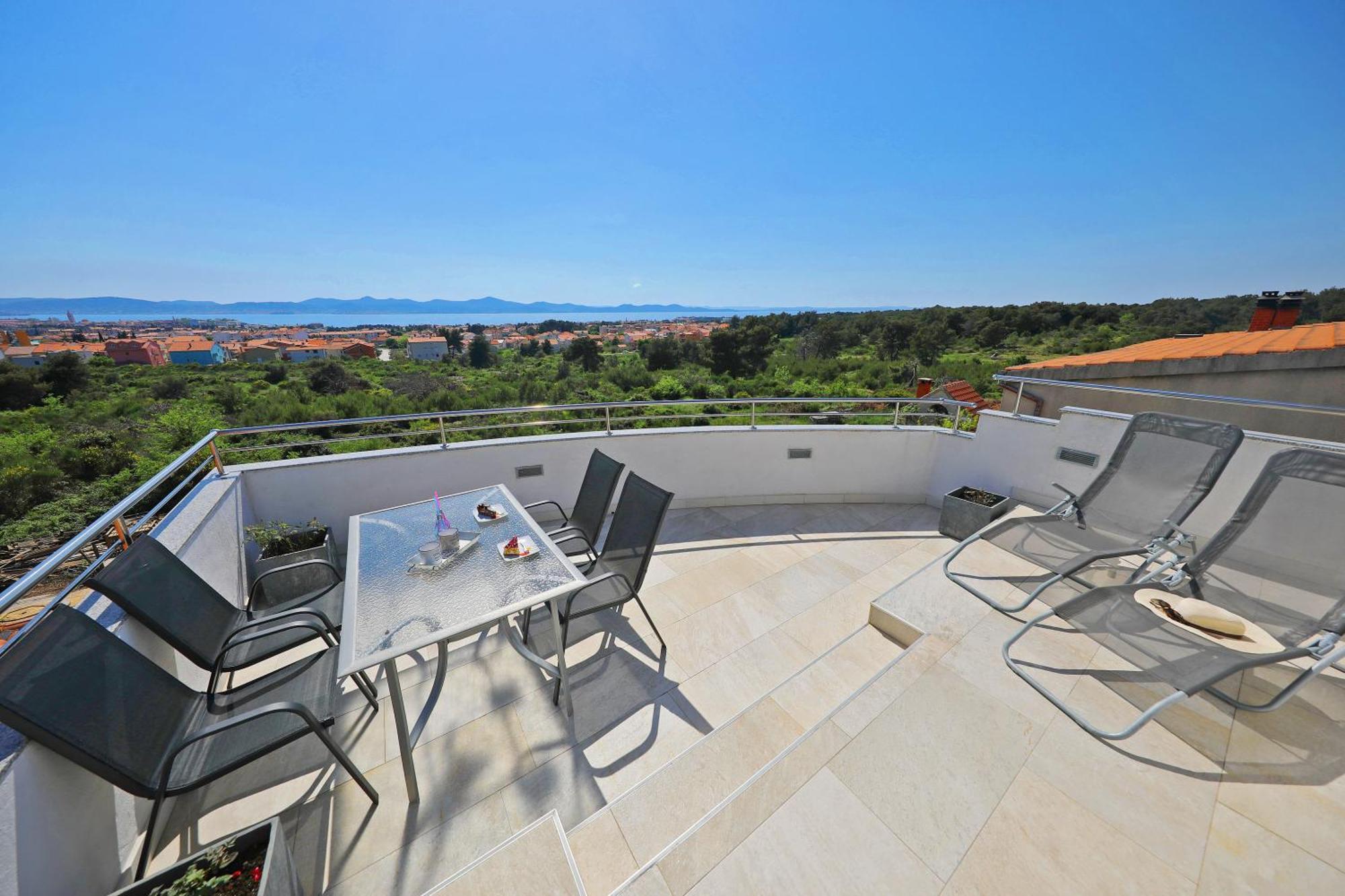 Magic Blue Sky Apartment Zadar Exterior foto